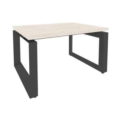 Стол журнальный на О-образном м/к Onix Direct Денвер светлый/Антрацит металл O.MO-SJ-1 780*600*450