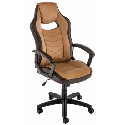 Геймерское кресло Woodville Gamer коричневое