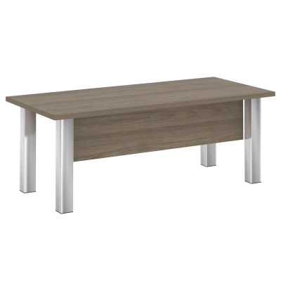 Yalta Стол руководителя M-LT.D-20.1 Вяз Благородный/Нержавеющая Сталь 2000*900*750