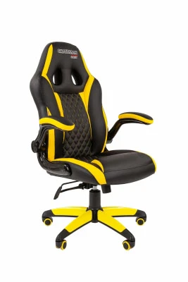 Геймерское кресло Chairman game 15 желтый
