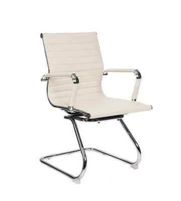 Конференц-кресло Norden Техно CF HB-100-70-5 слоновая кость экокожа