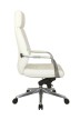 Кресло для руководителя Riva Design Chair А1815 белая кожа - 2