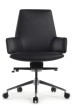 Кресло для персонала Riva Design Chair Spell-M В1719 черная кожа - 1