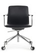 Кресло для персонала Riva Design Chair FK004-B12 черная кожа - 1