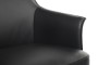 Конференц-кресло Riva Design Chair Rosso-ST C1918 черная кожа - 4