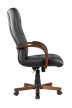 Кресло для руководителя Riva Chair RCH М 165 A+Чёрная кожа - 2