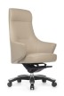 Кресло для руководителя Riva Design Jotto A1904 светло-бежевая кожа