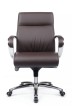 Кресло для персонала Riva Design Gaston-M 9264 коричневая кожа - 1
