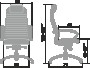 Кресло для руководителя Метта Samurai KL-1.04 бордовый - 4