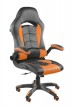 Геймерское кресло Riva Chair RCH 9505H+Чёрный/Оранжевый
